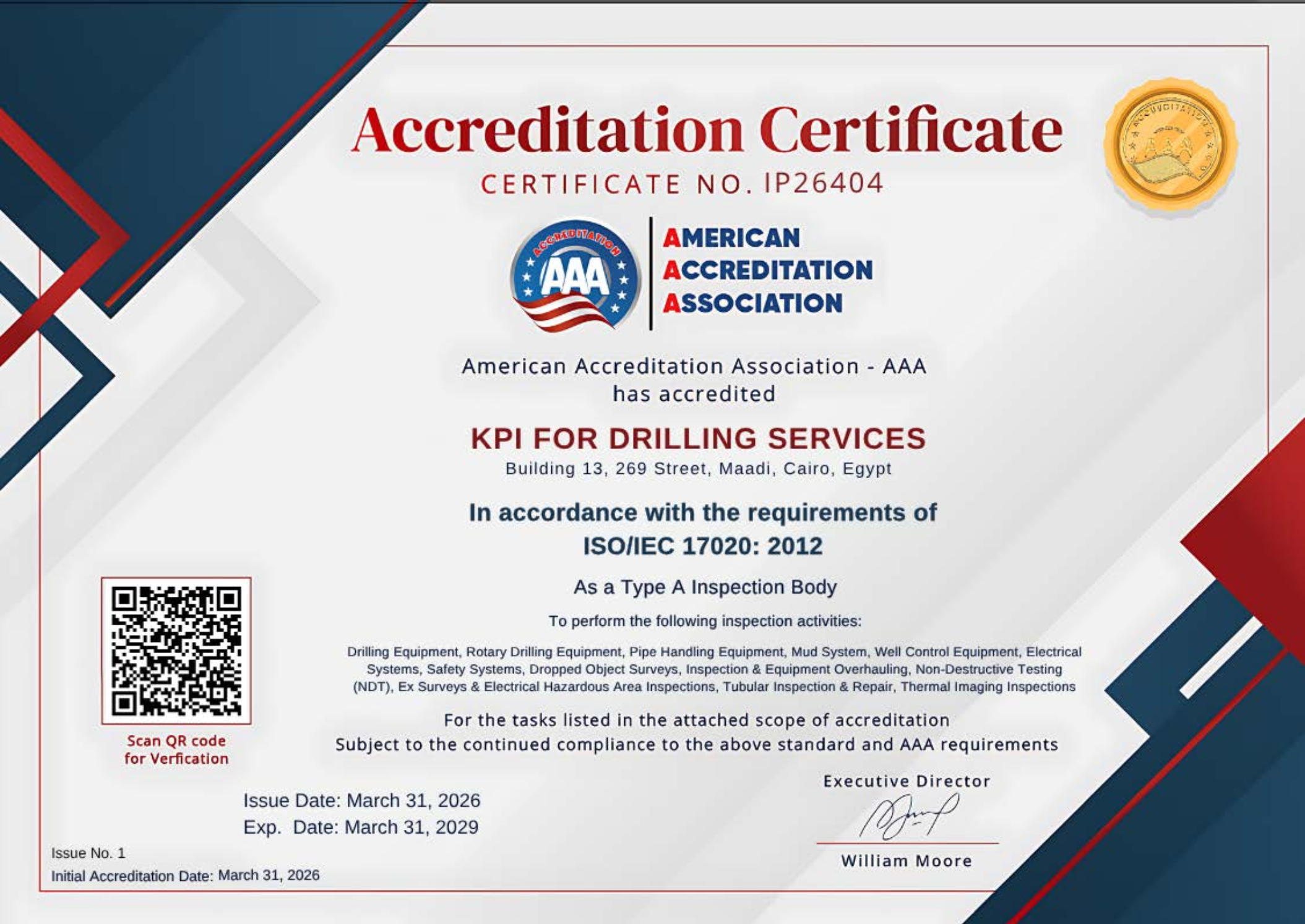 Certificate 1
